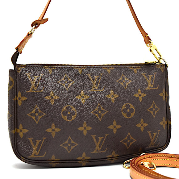 Louis Vuitton Handbags - Louis Vuitton Nice Vanity Bag Monogram Canvas Leather Brown